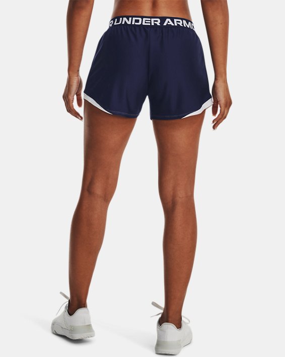 Women's UA Play Up 2.0 Shorts, Navy, pdpMainDesktop image number 1